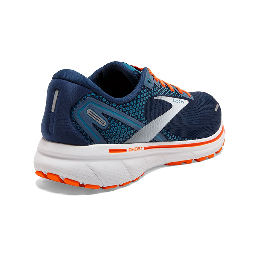 Brooks Ghost 14 Joggesko Herre Blå/Oransje