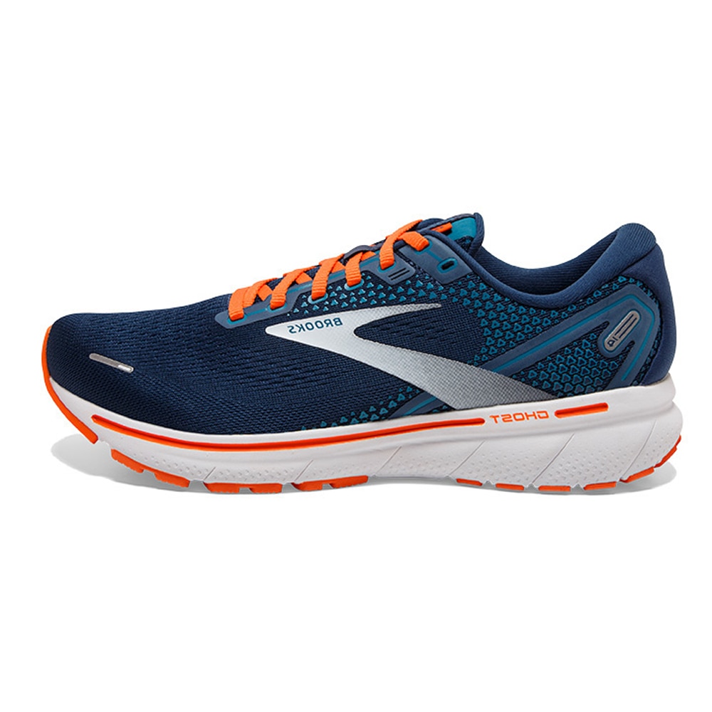 Brooks Ghost 14 Joggesko Herre Blå/Oransje