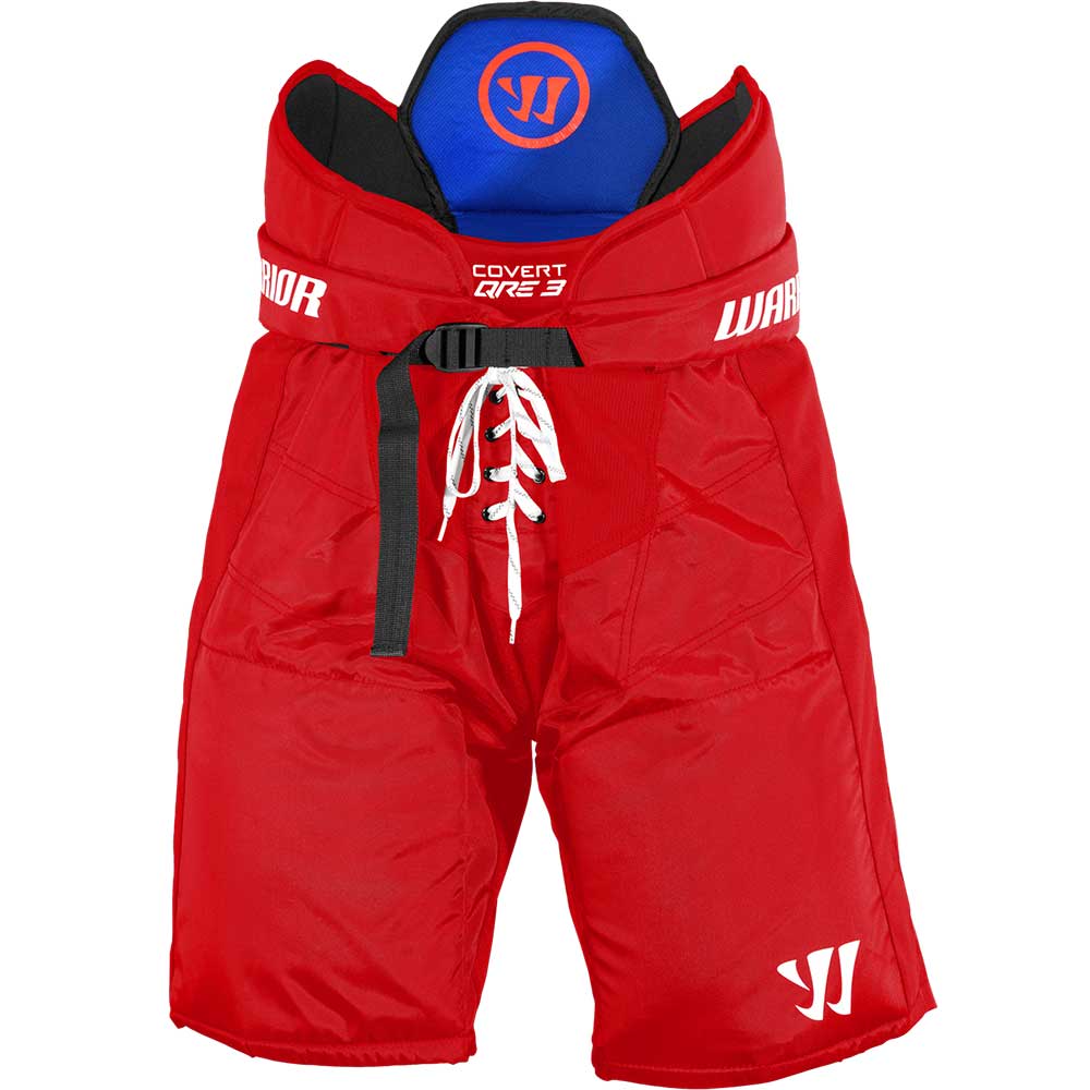 Warrior Covert QRE 3 Junior Hockeybukse Rød
