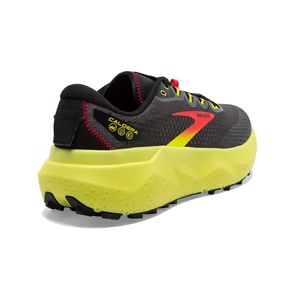 Brooks Caldera 6 Joggesko Herre Sort/Gul