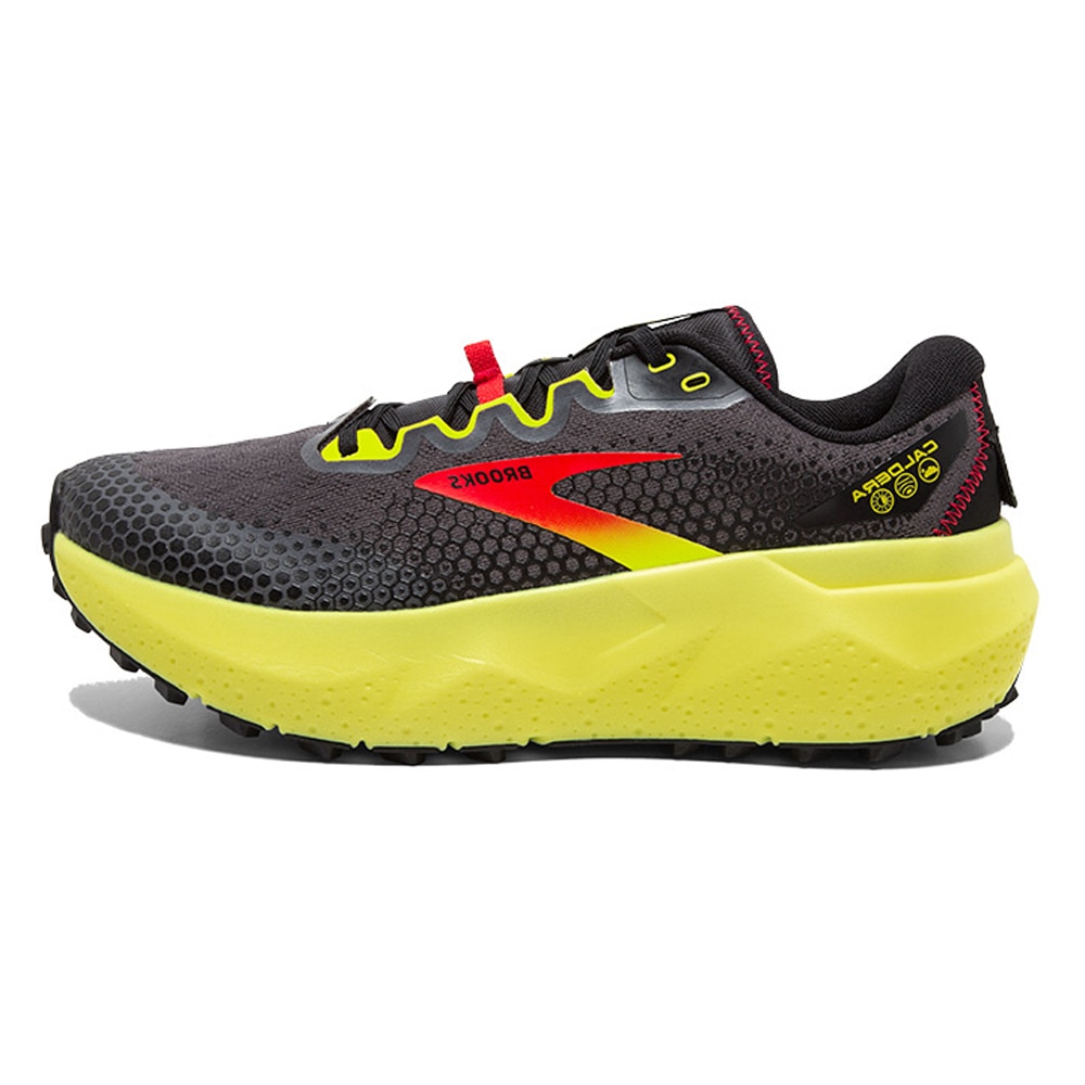 Brooks Caldera 6 Joggesko Herre Sort/Gul