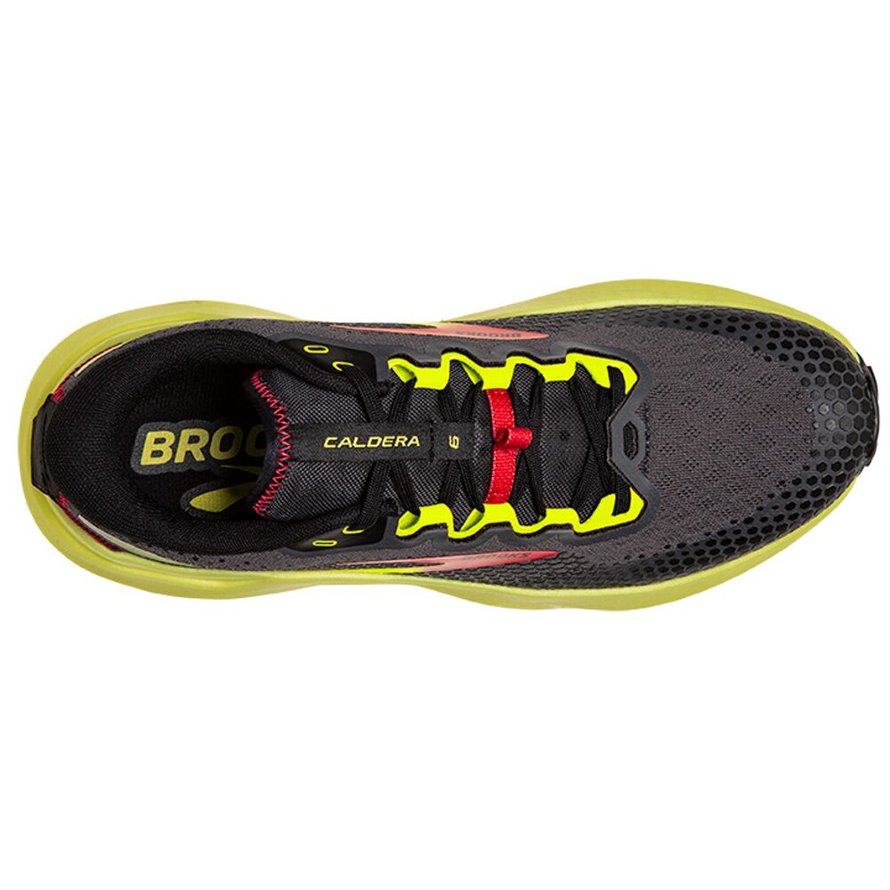 Brooks Caldera 6 Joggesko Herre Sort/Gul