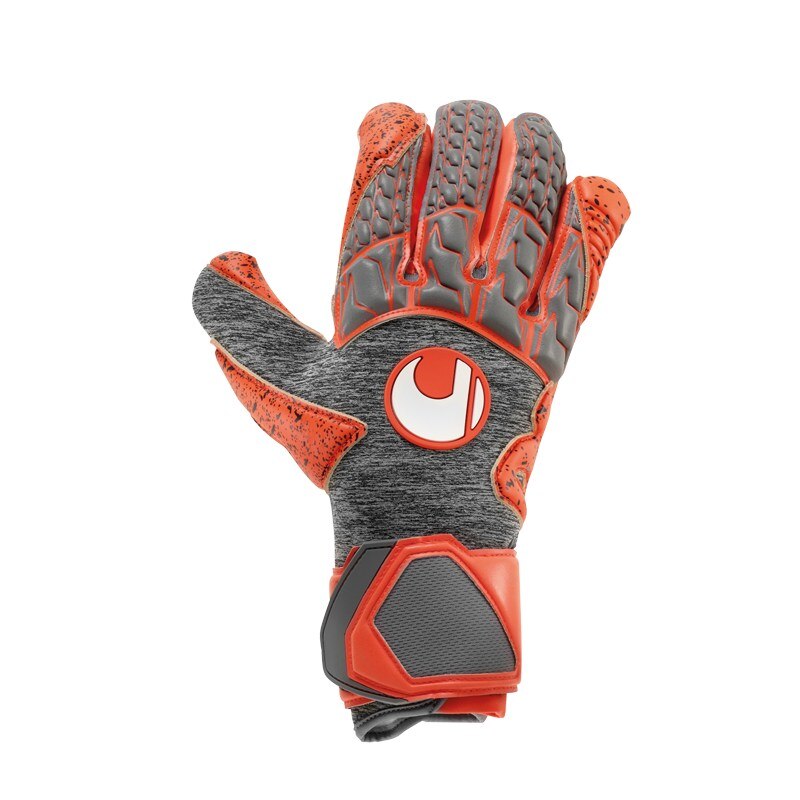 Uhlsport Aerored Supergrip HN Keeperhansker Grå/Oransje