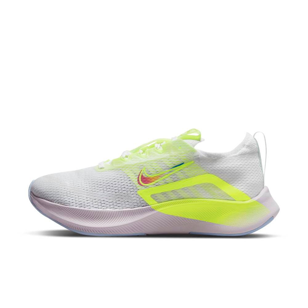 Nike Zoom Fly 4 Joggesko Dame Hvit Volt