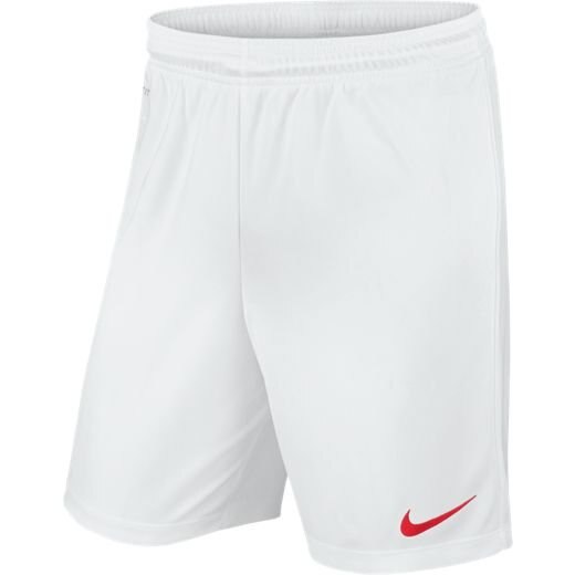 Nike Park II Knit NB Spillershorts Hvit/Rød