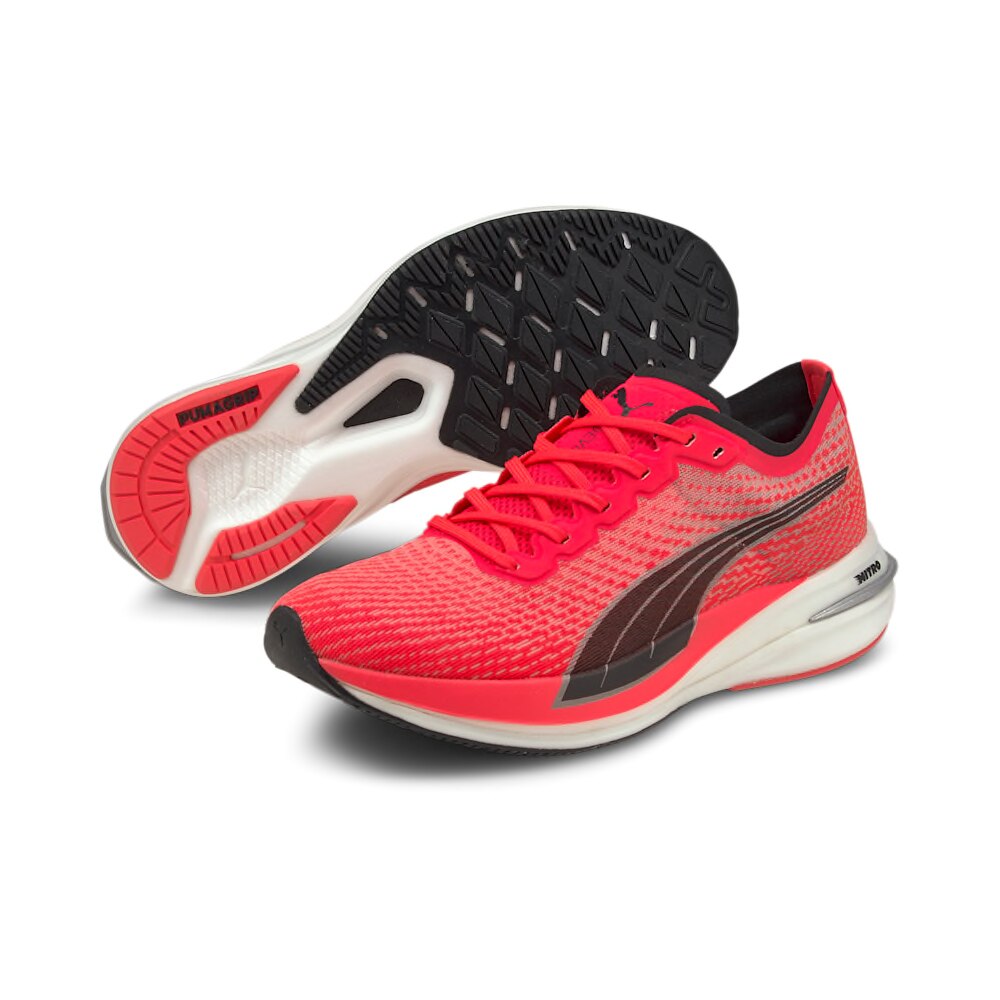 Puma Deviate Nitro Joggesko Dame Rosa