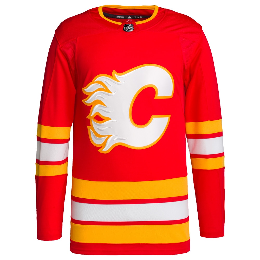 Adidas NHL Authentic Pro Hockeydrakt Calgary Flames Hjemme
