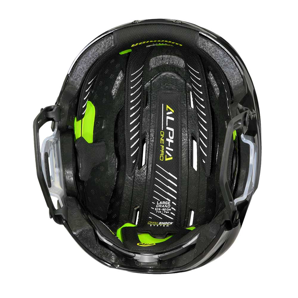 Warrior Alpha One Pro Combo Hockeyhjelm Hvit