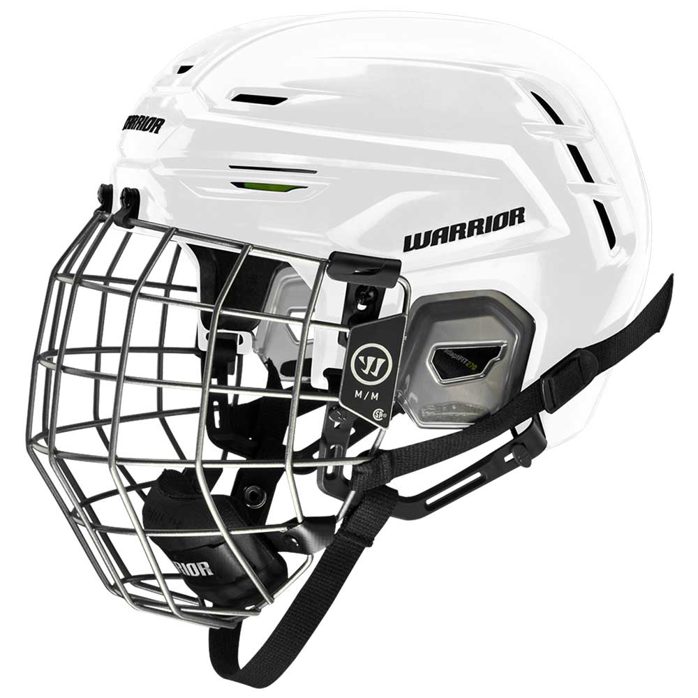 Warrior Alpha One Pro Combo Hockeyhjelm Hvit