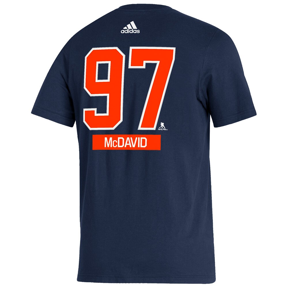 Adidas NHL Amplifier T-skjorte Edmonton Oilers McDavid 97