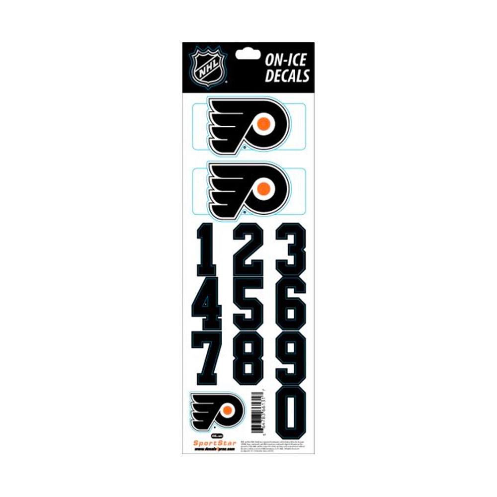 SportStar NHL Decals Philadelphia Flyers