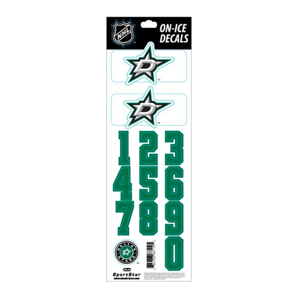 SportStar NHL Decals Dallas Stars