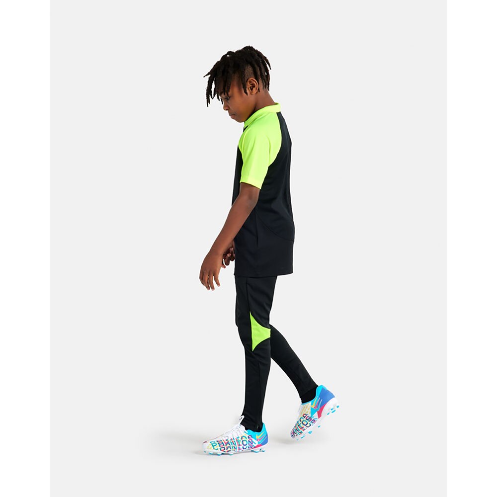 Nike Academy Polo T-Skjorte Barn Sort/Volt