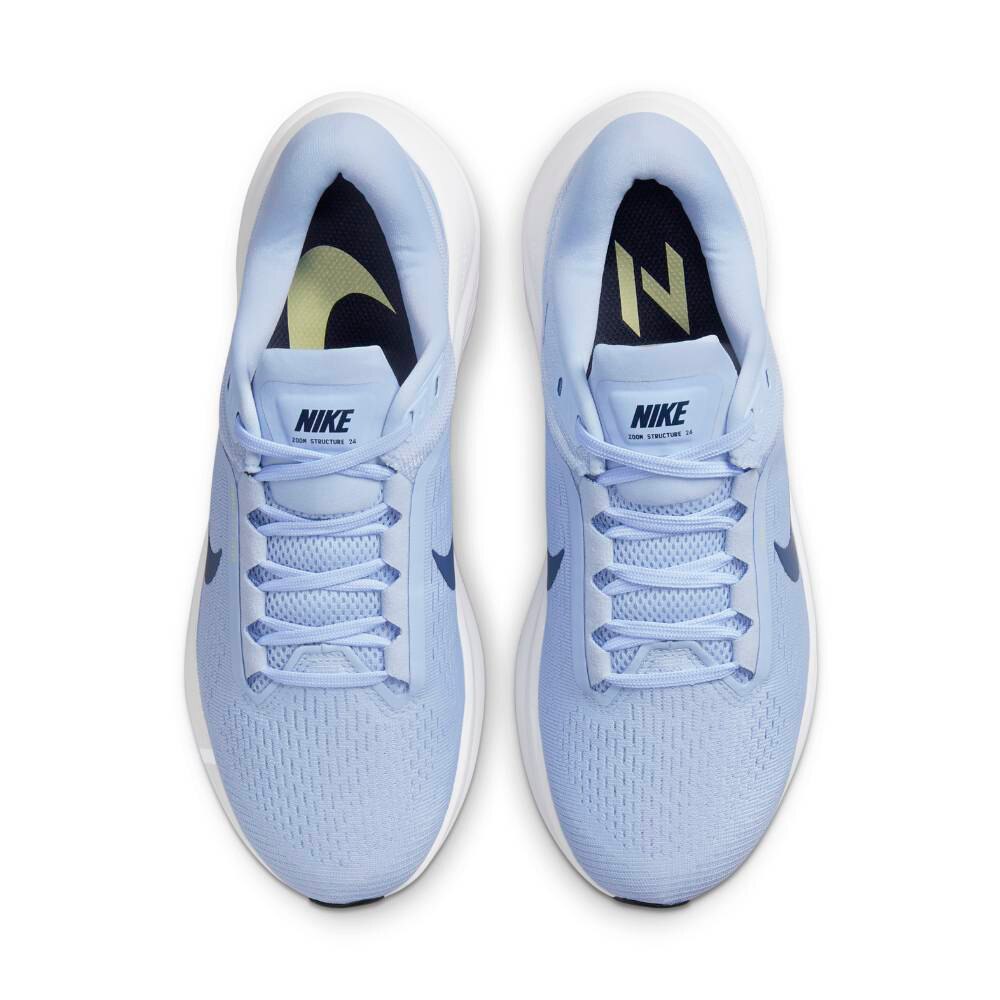 Nike Air Zoom Structure 24 Joggesko Dame Lyseblå