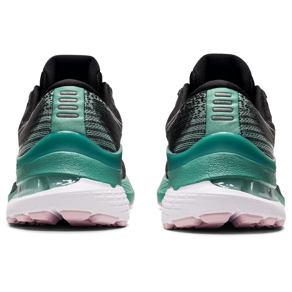 Asics Gel-Kayano 28 Joggesko Dame Sort/Grønn/Turkis