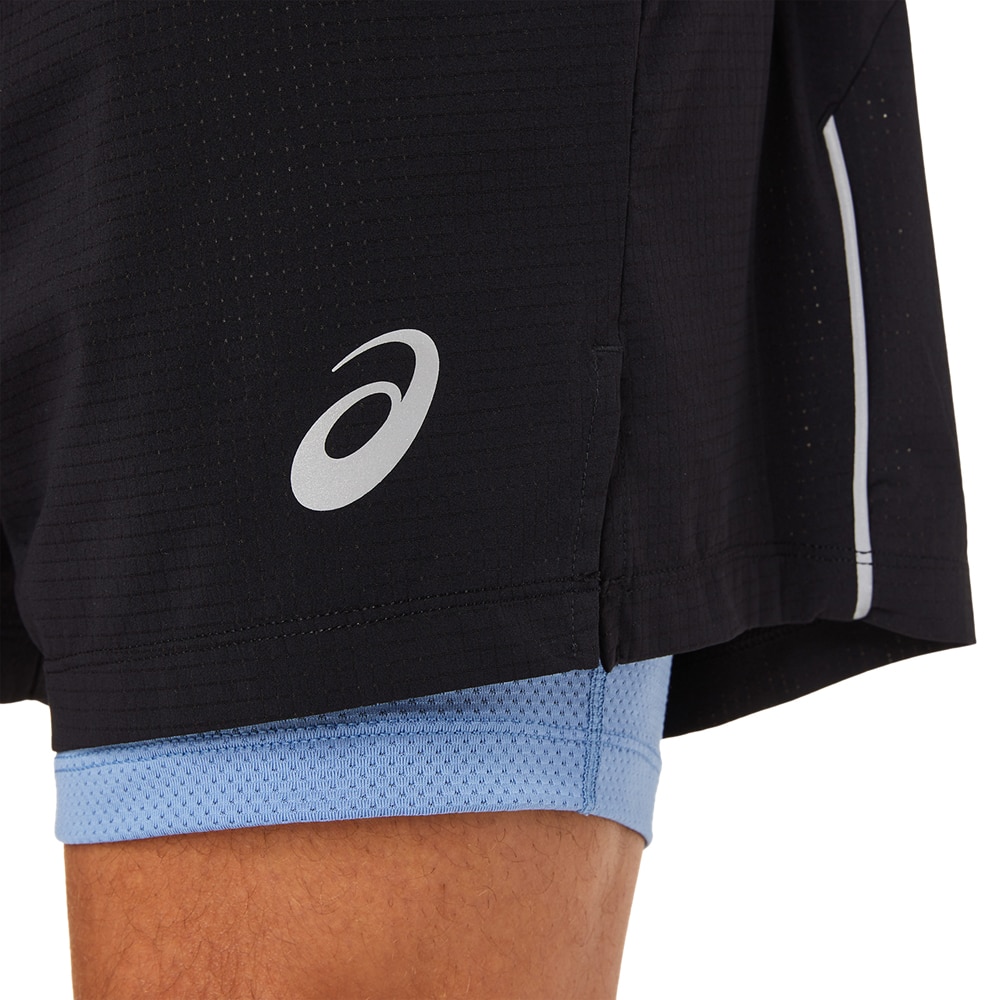 Asics Fujitrail Løpeshorts Herre Sort