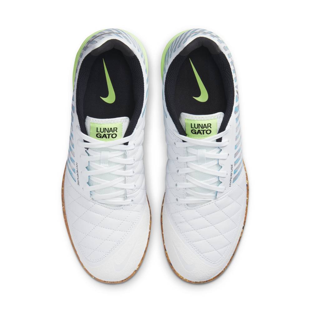 Nike Lunargato II IC Futsal Innendørs Fotballsko Hvit