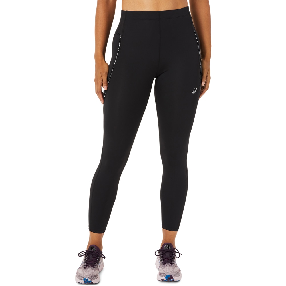 Asics Race High Waist Tights Dame Sort 