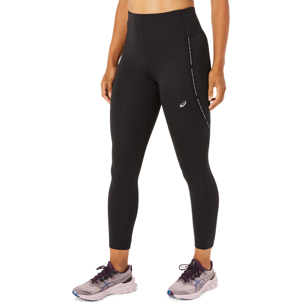 Asics Race High Waist Tights Dame Sort 