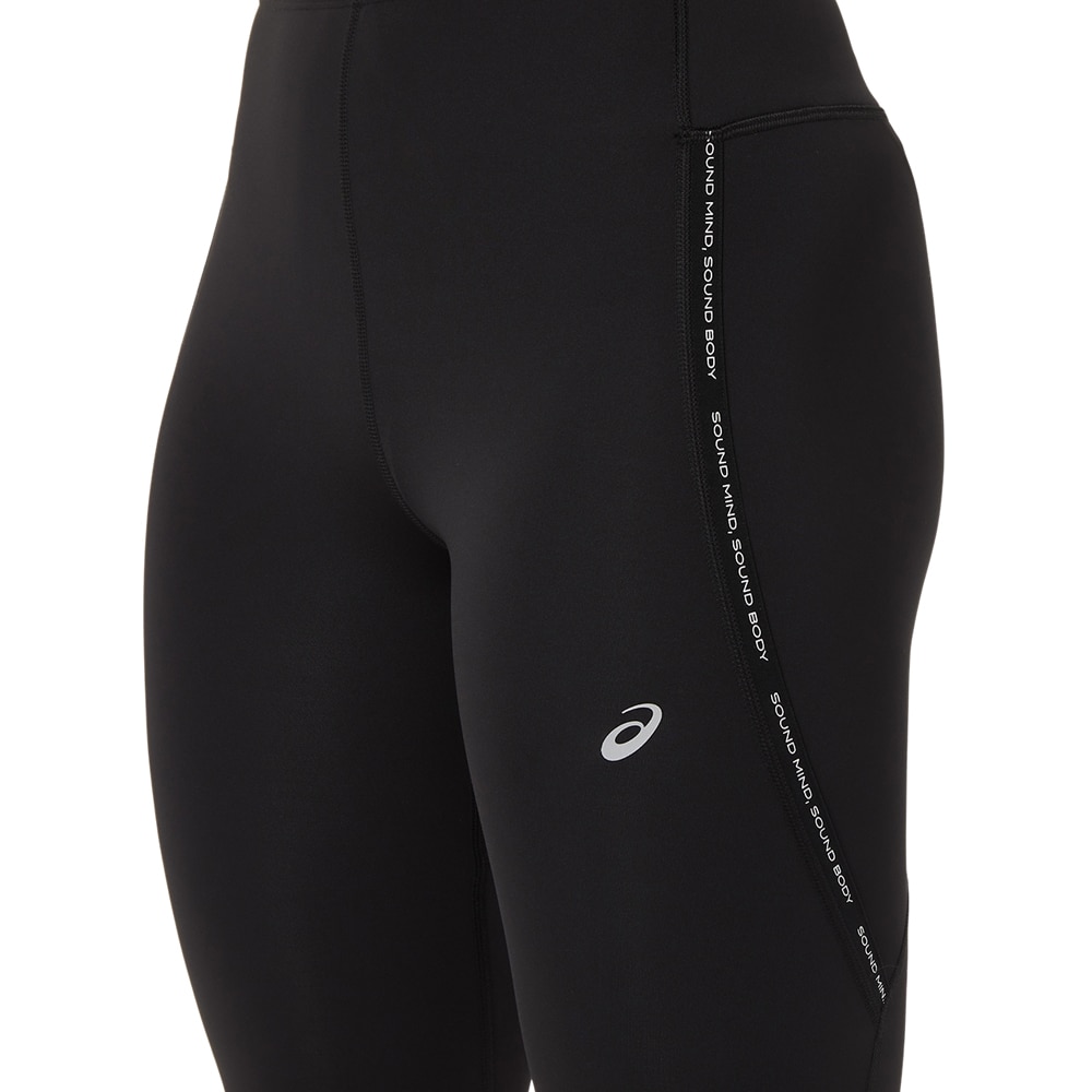 Asics Race High Waist Tights Dame Sort 