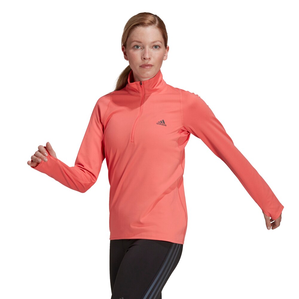 Adidas Run Fast Treningsgenser Dame Rosa