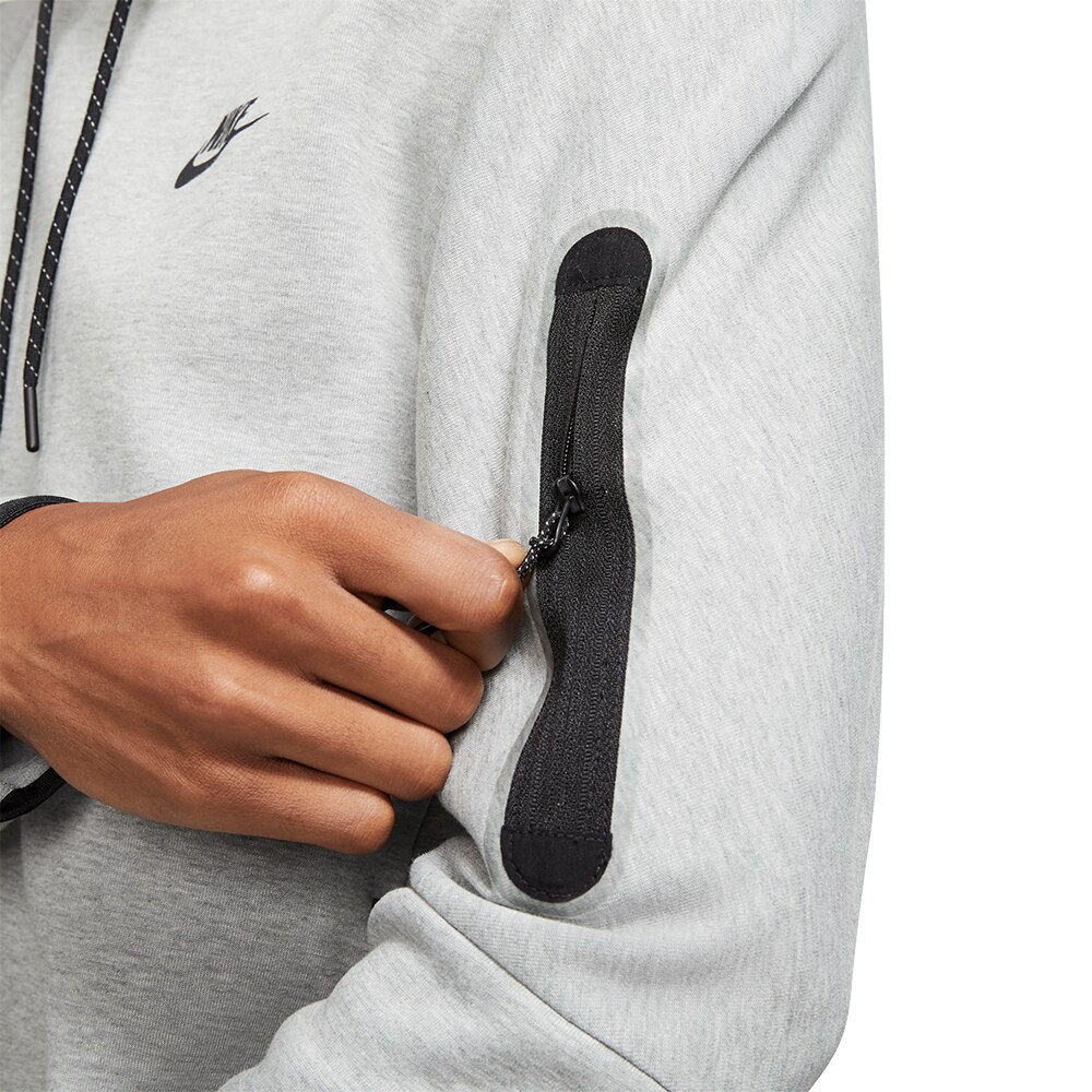 Nike Tech Fleece Hettegenser Grå