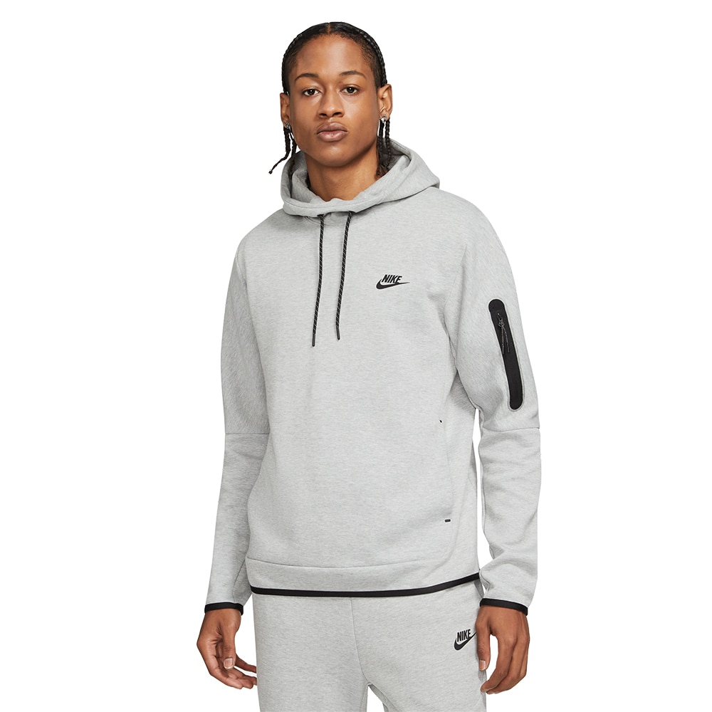 Nike Tech Fleece Hettegenser Grå