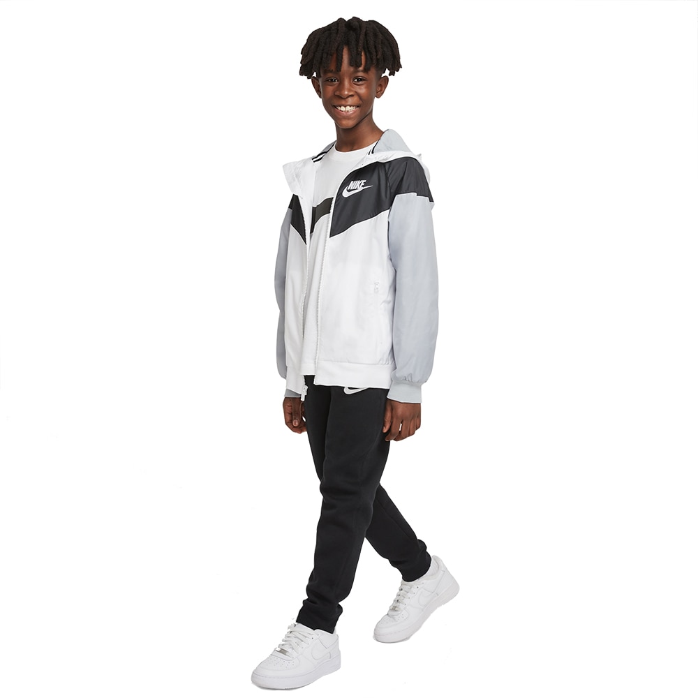 Nike NSW Windrunner Jakke Barn Grå