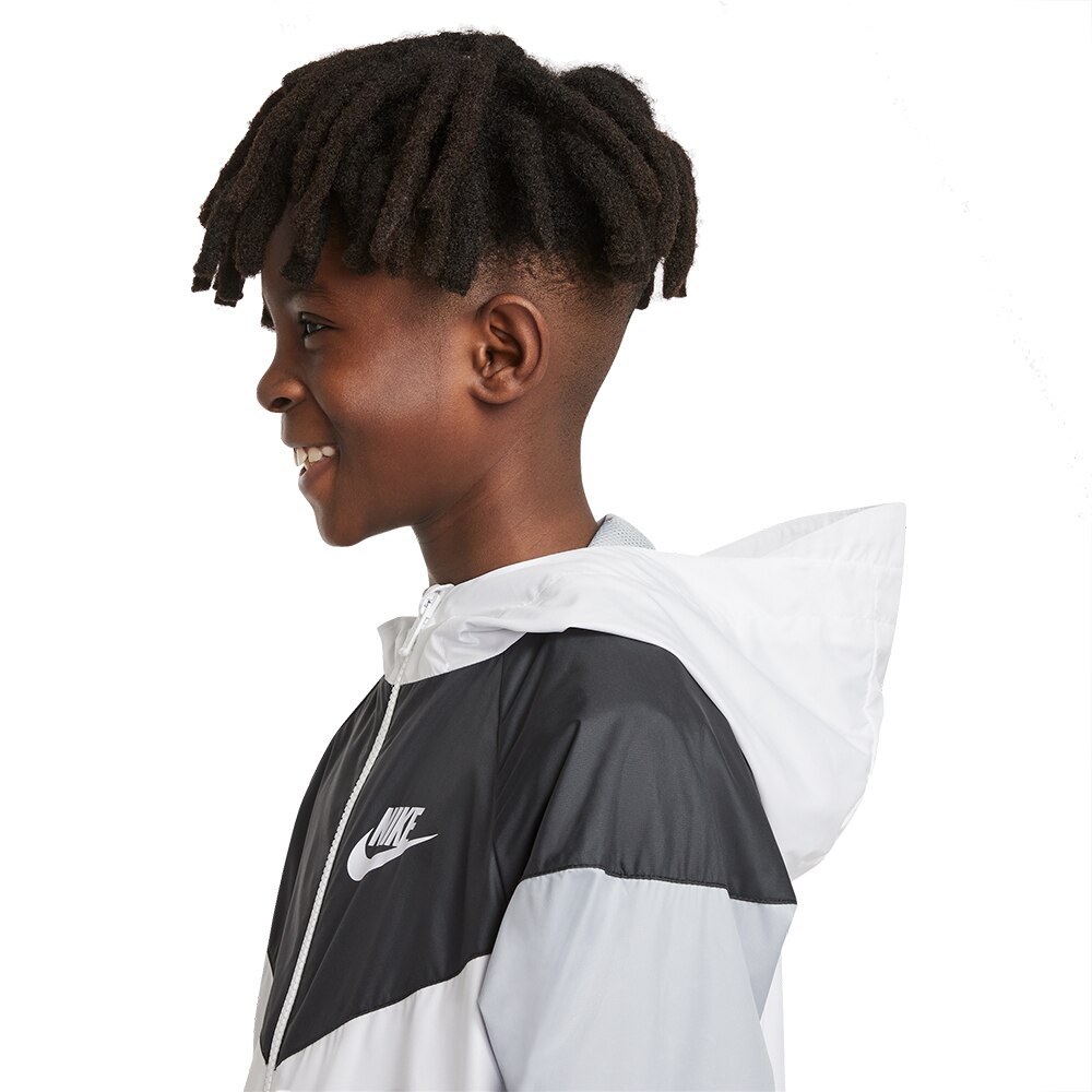 Nike NSW Windrunner Jakke Barn Grå