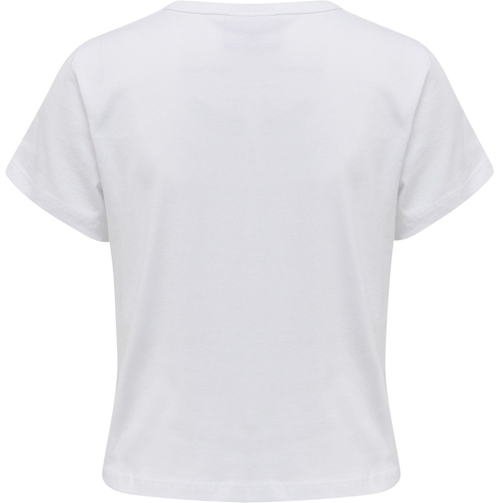 Hummel Texas Cropped T-Skjorte Dame Hvit