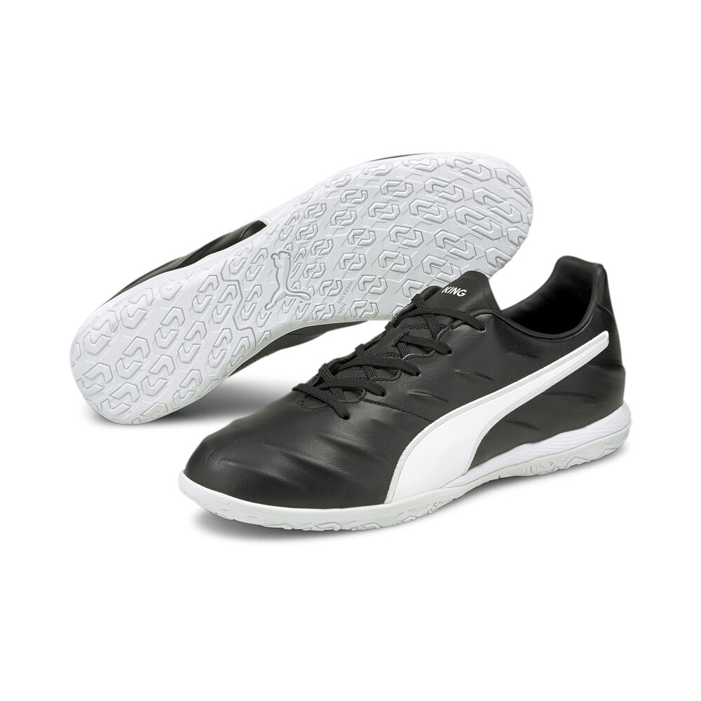 Puma King Pro 21 IT Futsal Innendørs Fotballsko Sort