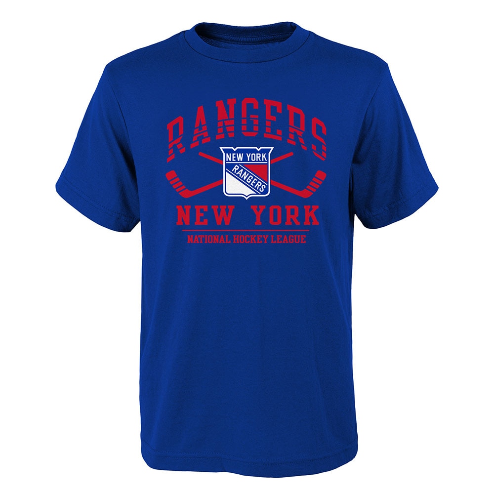 Outerstuff NHL Fundemental Barn T-skjorte New York Rangers