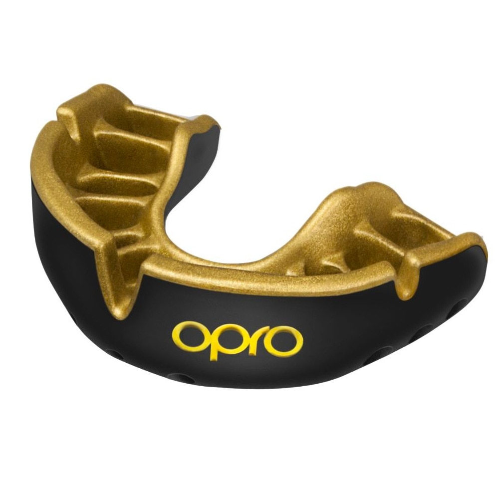 Opro Gold Tannbeskytter Hockey Svart