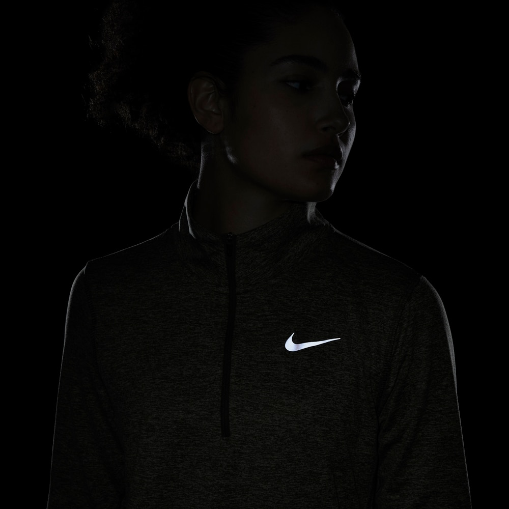 Nike Element Half-Zip Løpetrøye Dame Grønn