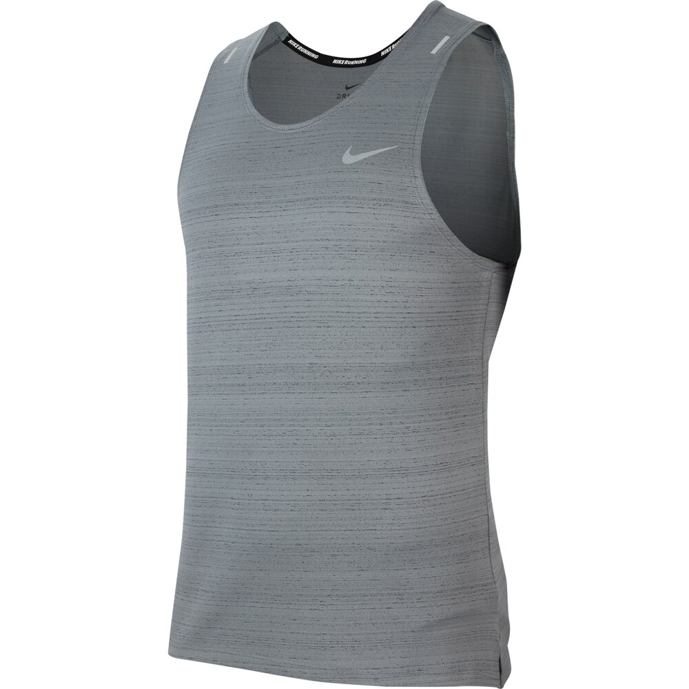 Nike Miler Løpesinglet Herre Grå