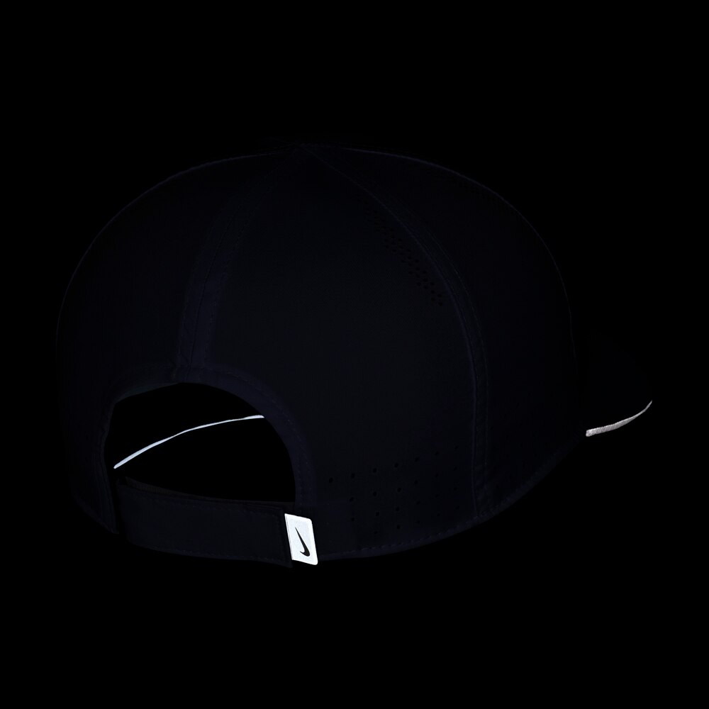 Nike U NK Dri-Fit Aerobill FTHLT Ferforert Løpecaps Hvit