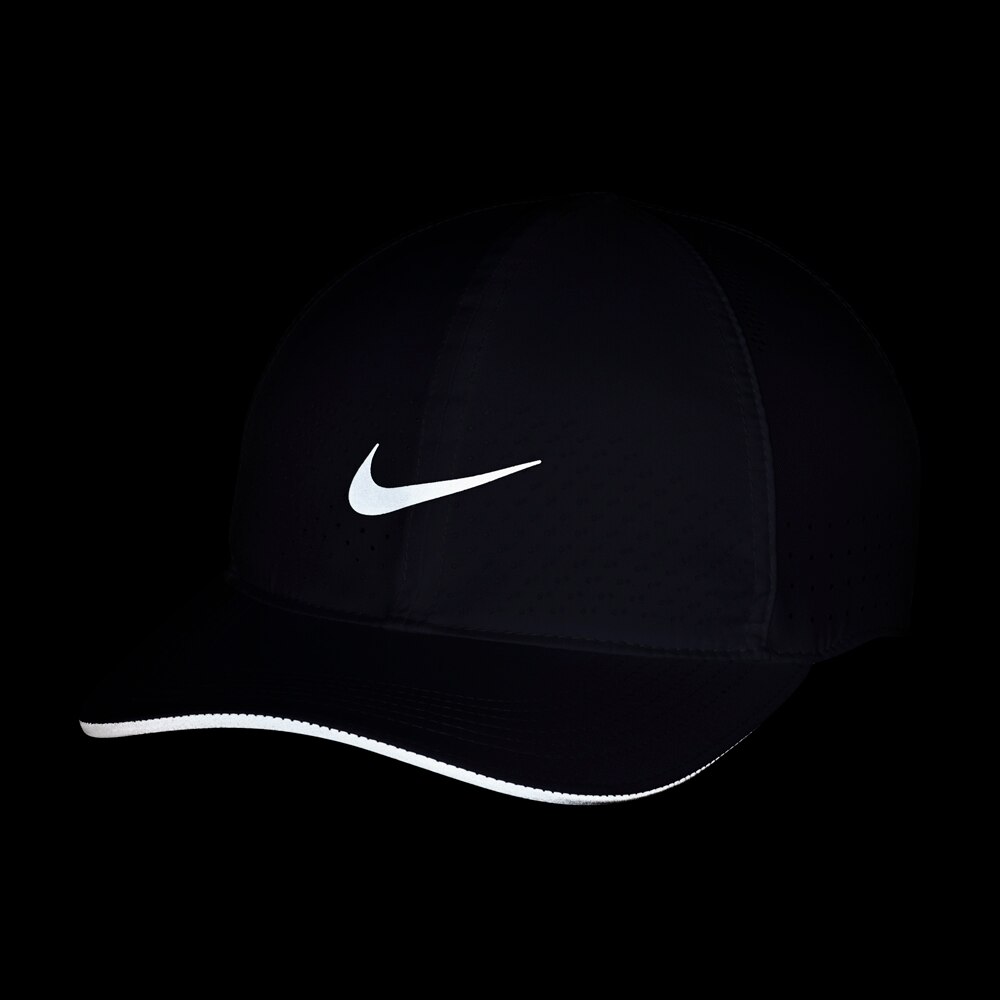 Nike U NK Dri-Fit Aerobill FTHLT Ferforert Løpecaps Hvit