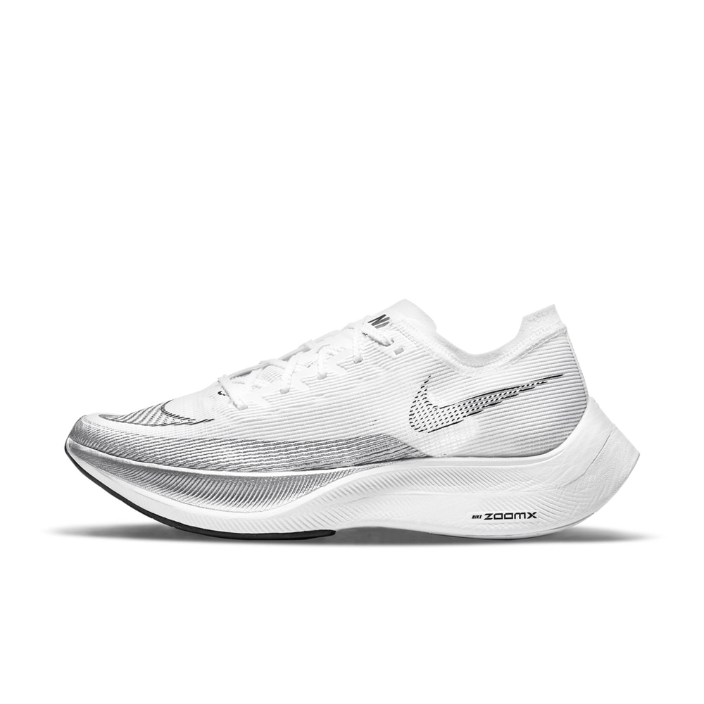 Nike ZoomX Vaporfly Next% 2  Joggesko Herre Hvit/Sølv