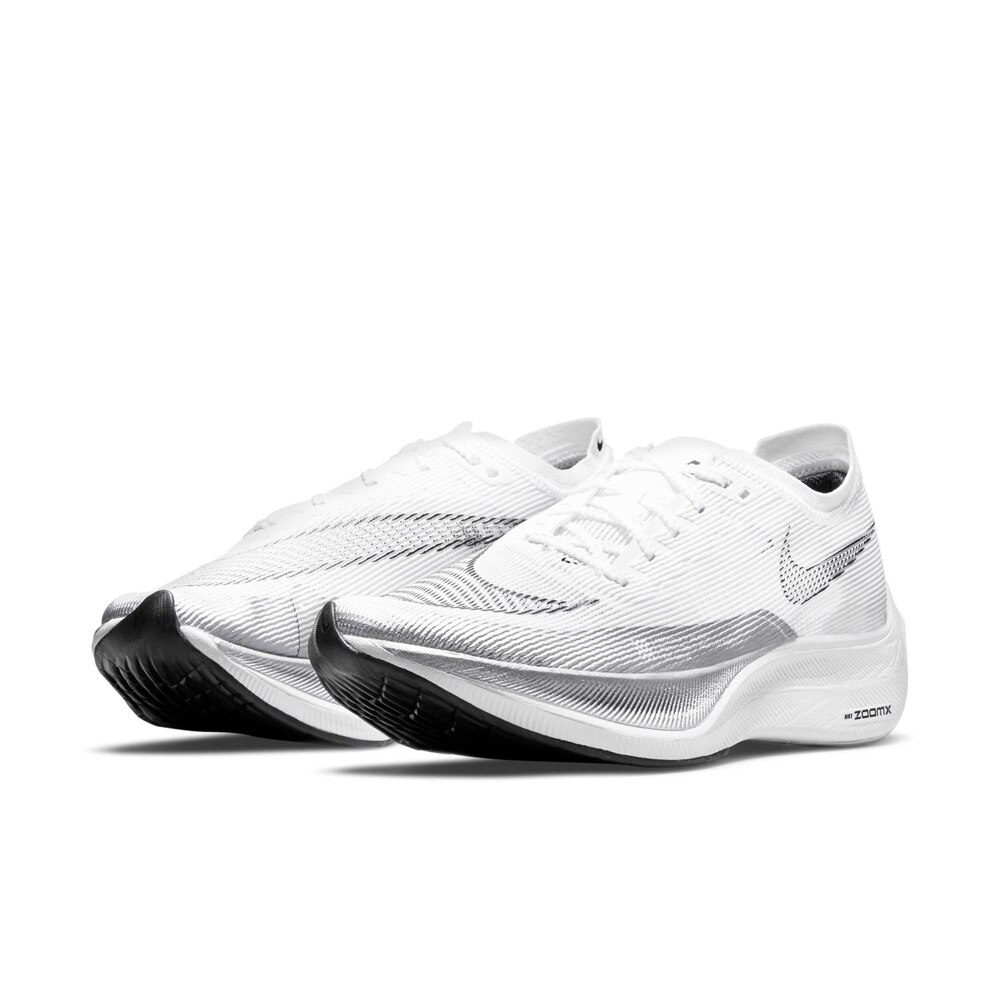 Nike ZoomX Vaporfly Next% 2  Joggesko Herre Hvit/Sølv