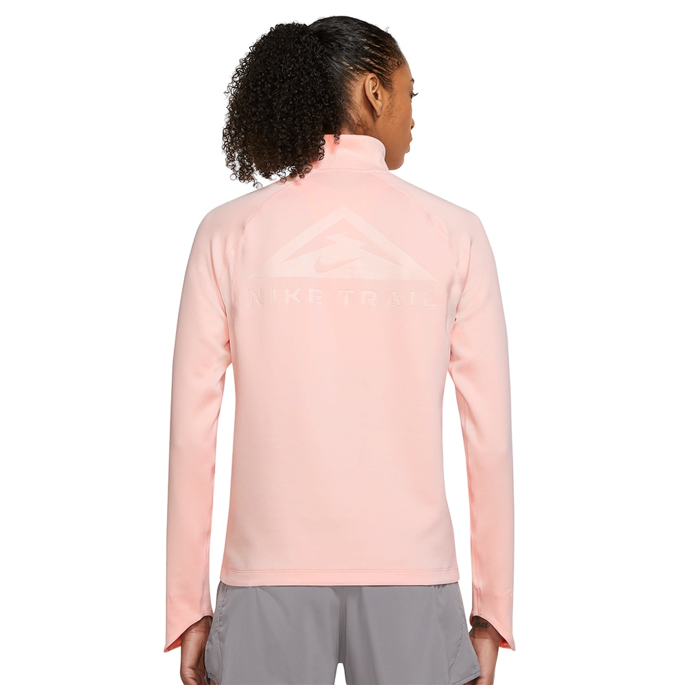 Nike Dri-Fit Trail Element Midlayer Treningsgenser Dame Lyserosa