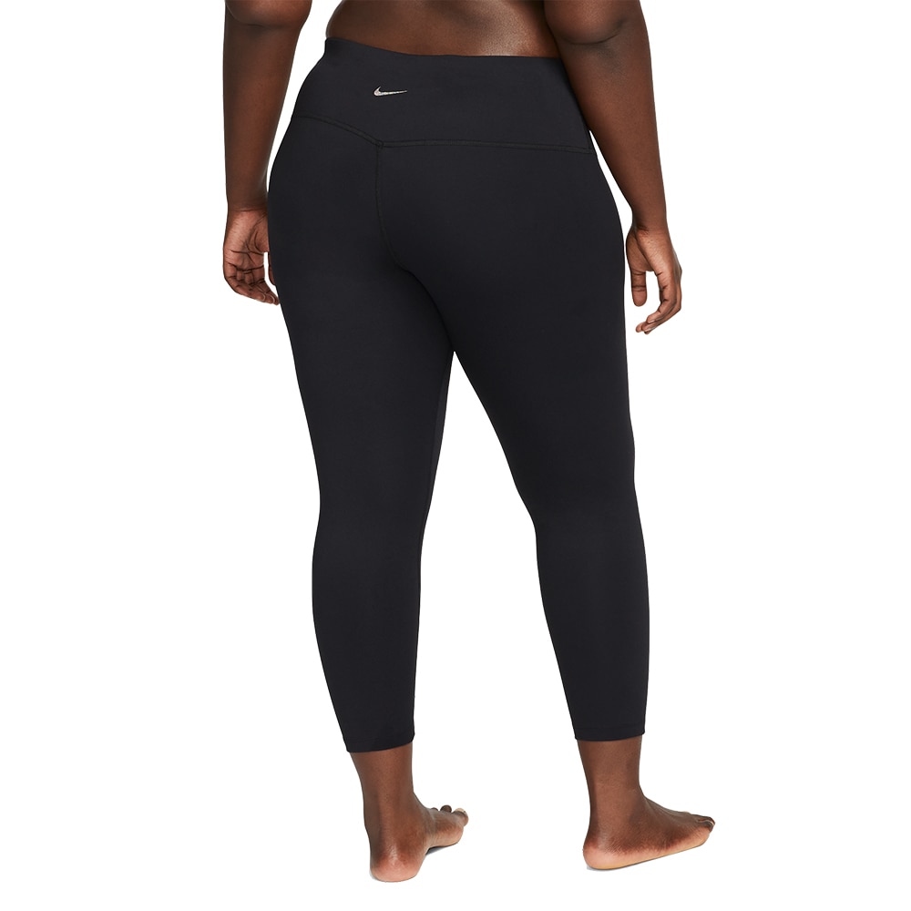 Nike NY Dri-Fit HR Yoga 7/8 Tights Dame Sort 