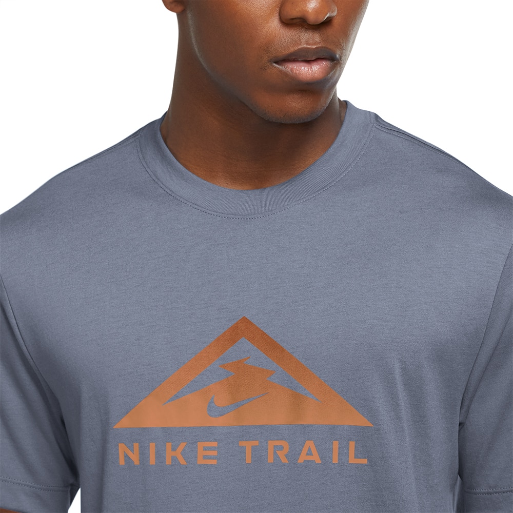 Nike Trail Trøye Herre Blå/Grå