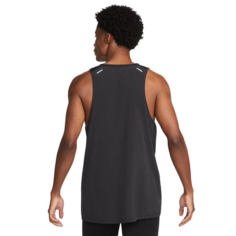 Nike Dri-Fit Trail Rise 365 Singlet Herre Sort/Hvit