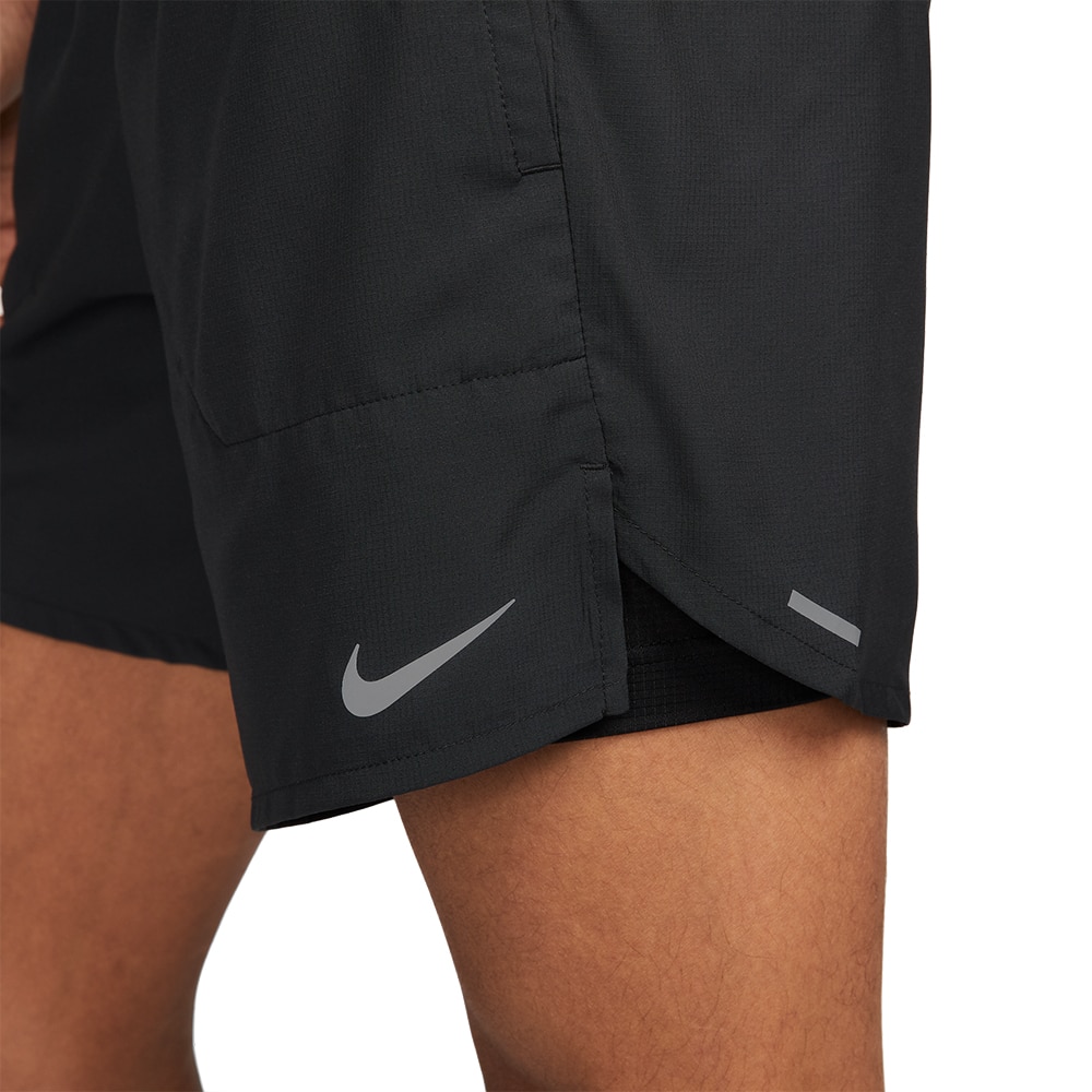 Nike Dri-Fit Stride 2in1 Løpeshorts Herre Sort