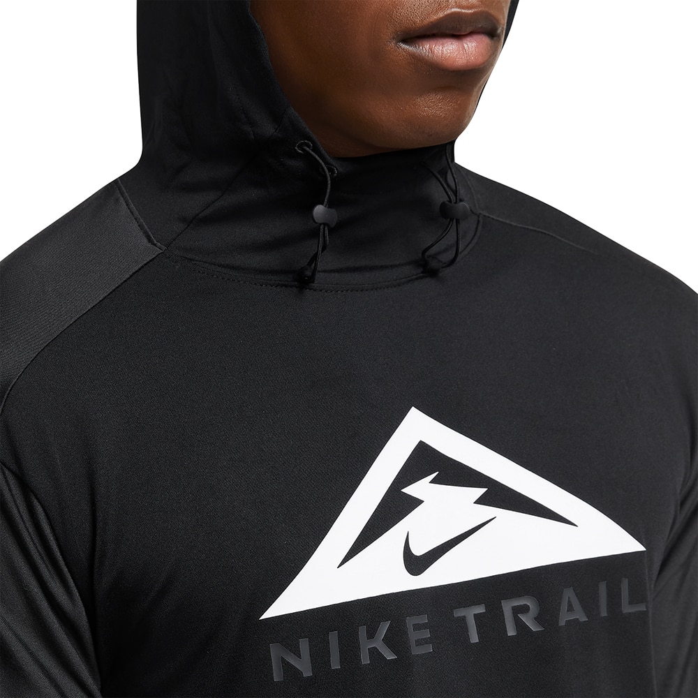Nike Dri-Fit Trail Hoodie GX Langermet Trøye Herre Sort