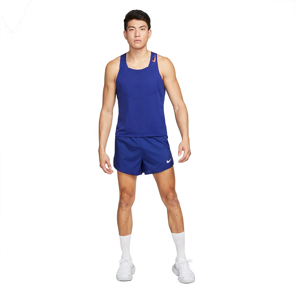 Nike ADV Aeroswift Singlet Herre Blå