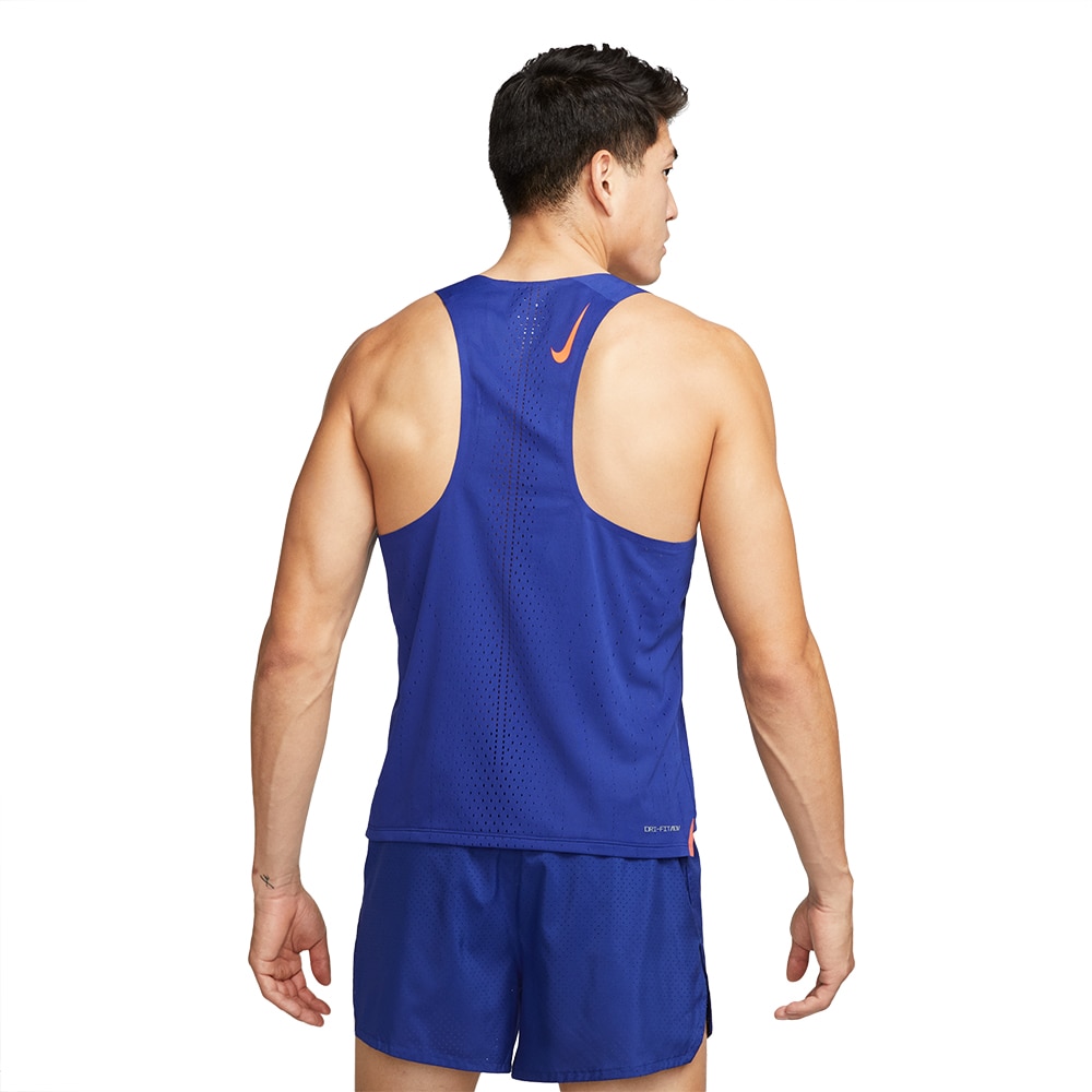 Nike ADV Aeroswift Singlet Herre Blå