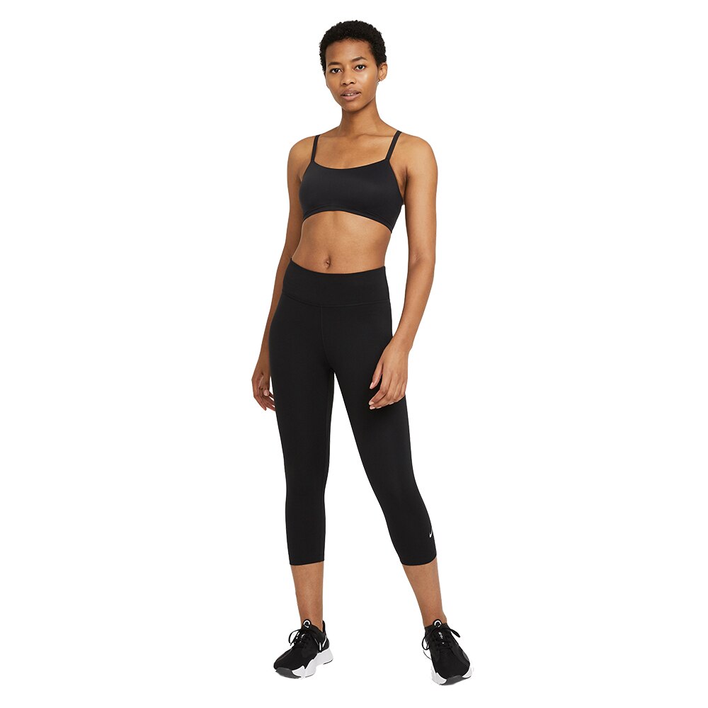 Nike One Midrise Capri Tights Dame Sort 