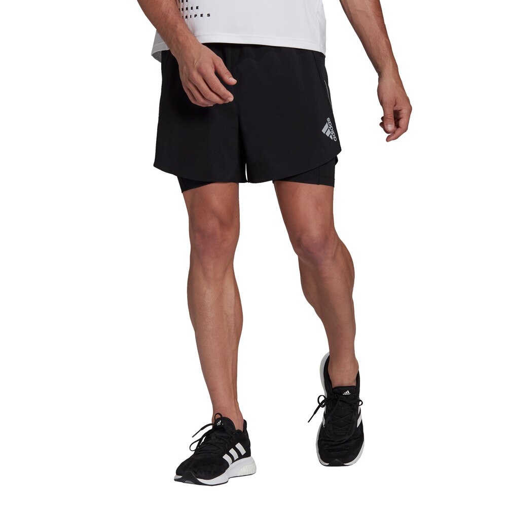 Adidas D4R 2in1 Treningsshorts Herre Sort