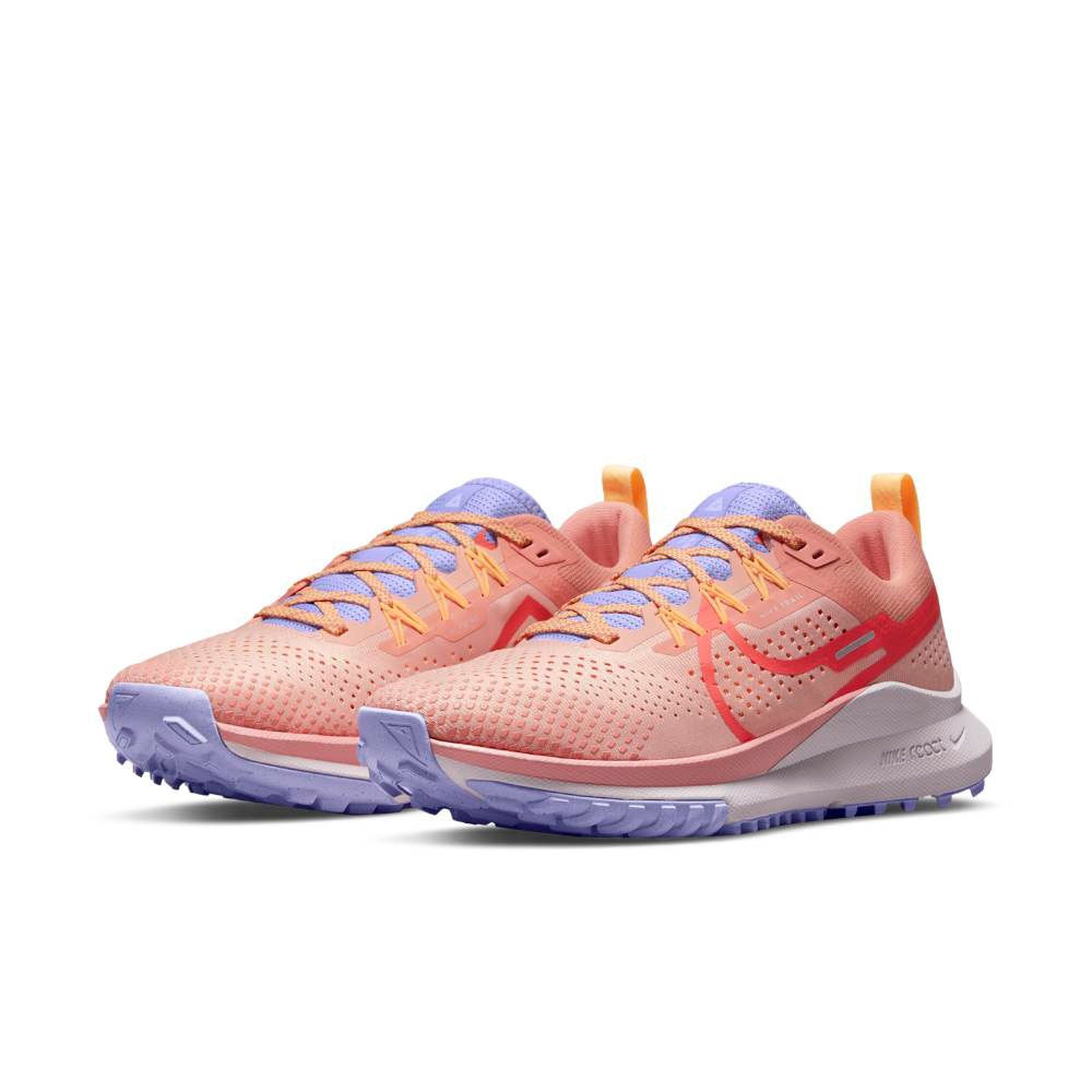 Nike React Pegasus Trail 4 Joggesko Dame Rosa 